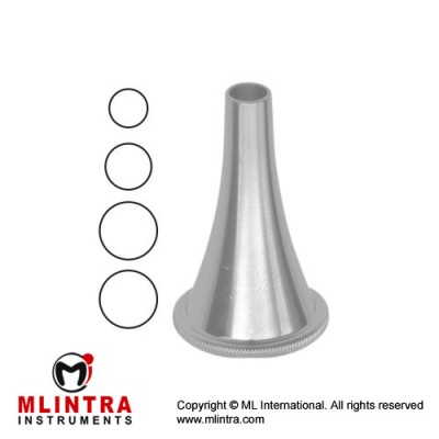 Toynbee Ear Specula Set of 4 Ref: OT-022-01 to OT-022-04 Stainless Steel,